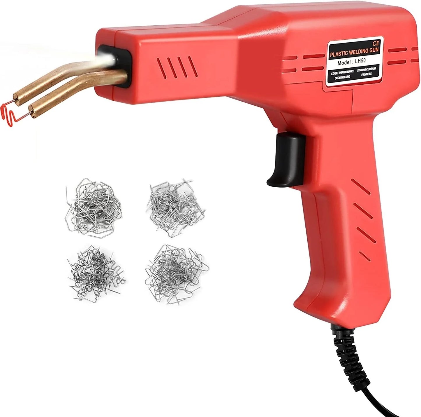 Plastic Repair Welding Kit — Reinforcing Hot Staple Repair Tool
