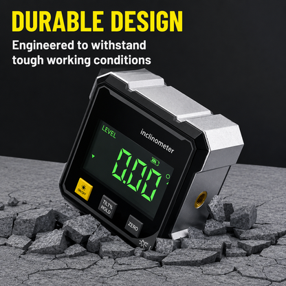 Digital Angle Finder — Dual-Laser Magnetic Measuring Tool