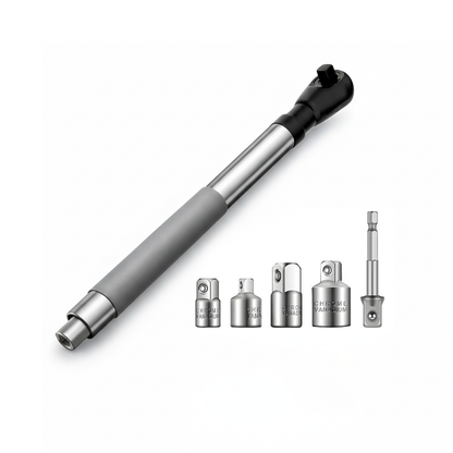 1/2 in Right-Angle Socket Adapter — Industrial Torque Extension Tool