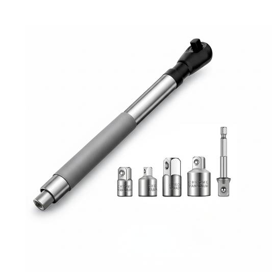 1/2 in Right-Angle Socket Adapter — Industrial Torque Extension Tool