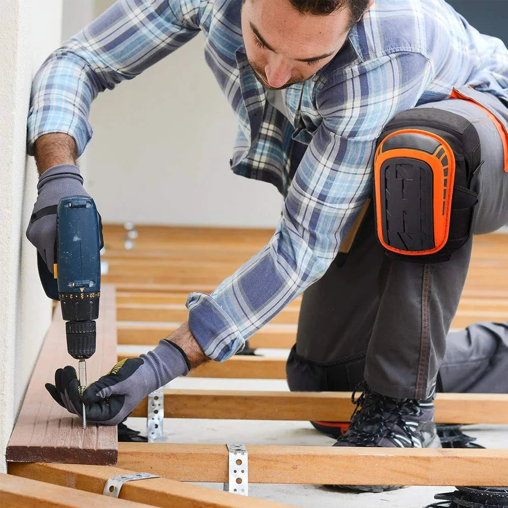Pro Gel Knee Pads — Heavy-Duty Work Knee Protection