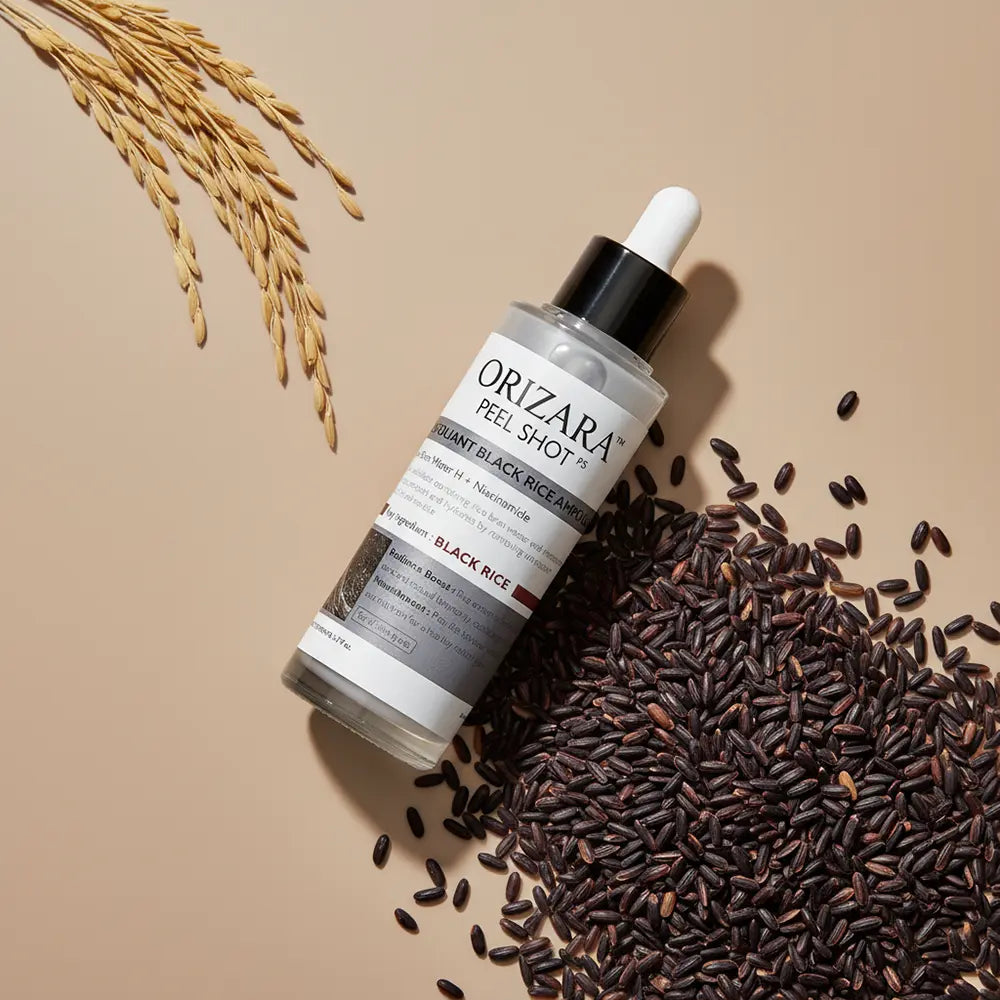 ORIZARA™ Peel Shot — Sérum Exfoliant au Riz