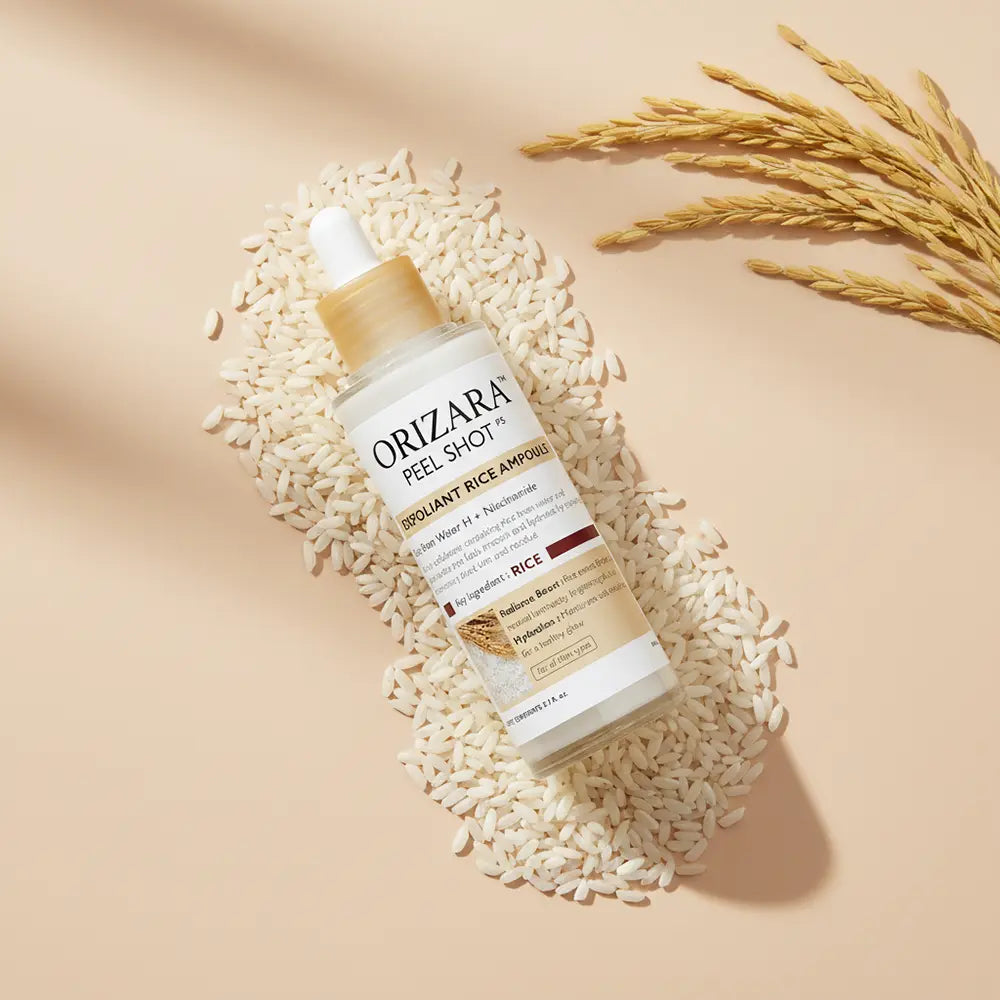 ORIZARA™ Peel Shot — Sérum Exfoliant au Riz